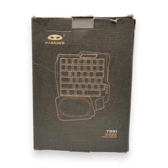 Magegee TS31 Gaming Keyboard USB Wired 35‎ Keys RGB Led Backlit - New - Picture 2 of 4